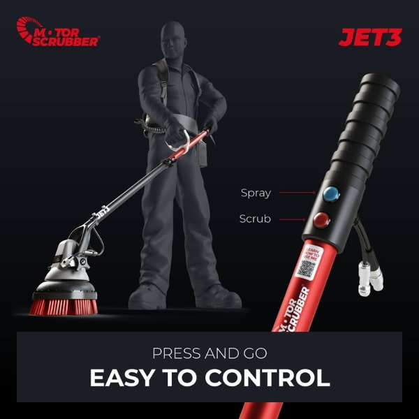 MOTORSCRUBBER Jet Cordless  Battery Scrubber 
